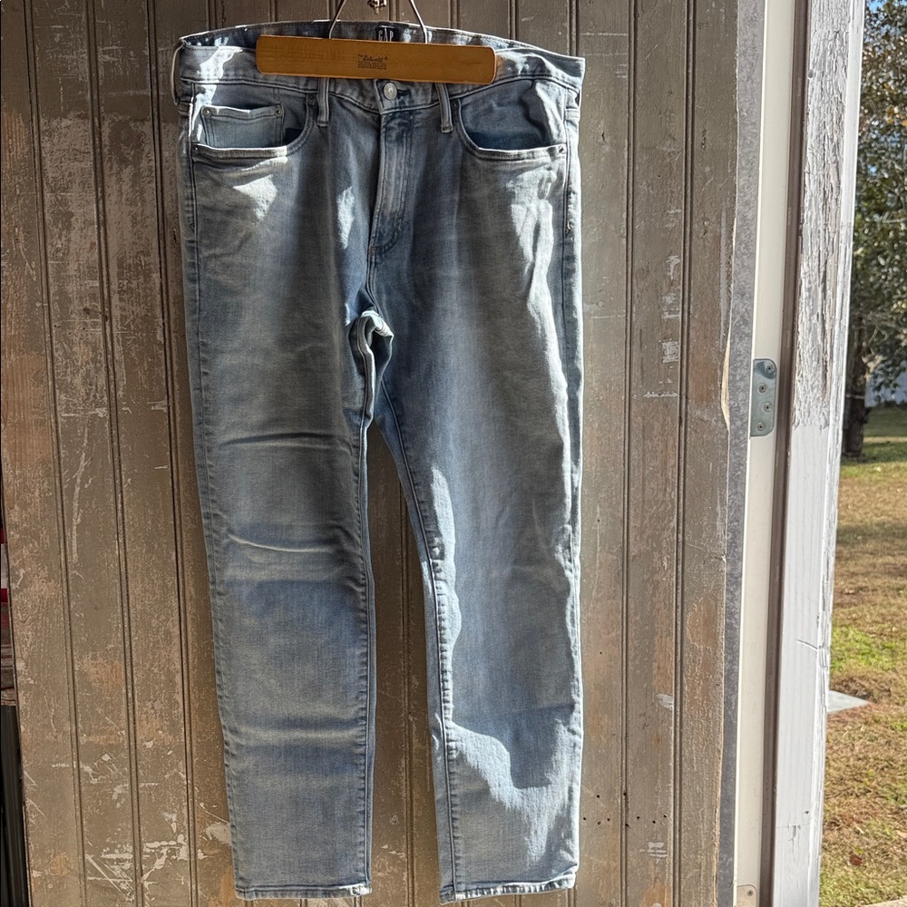 GAP Men's Slim Jeans - Light Blue